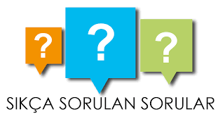 SSS Sıkça Sorulan Sorular 