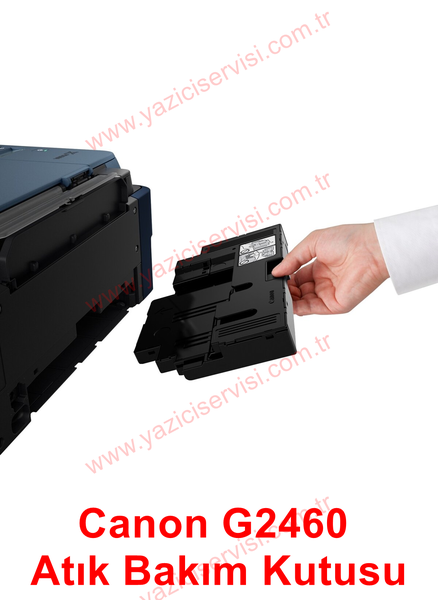 Canon G2460 Destek Kodu 1726 Hatası Çözümü MC-G02 Bakım Kartuşu