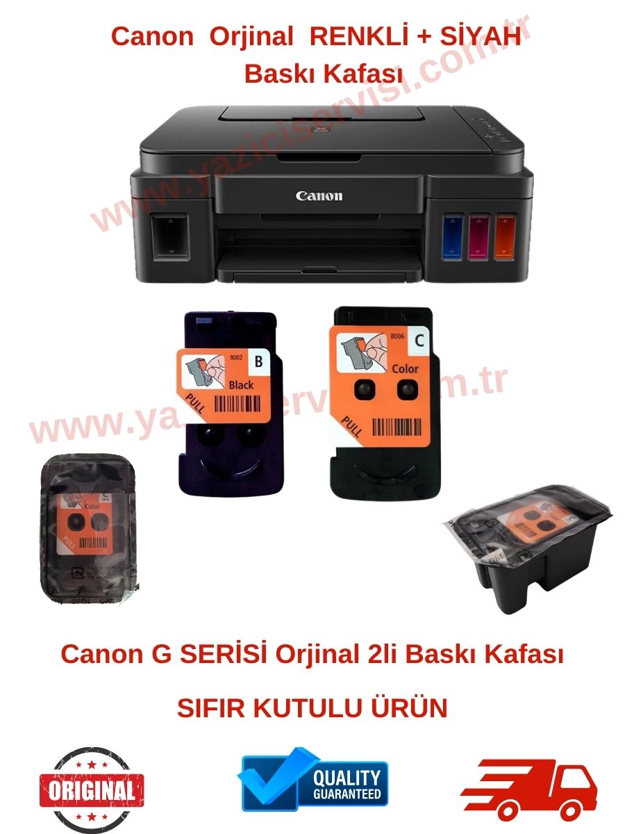CANON  G Serisi  Orjinal Baskı Kafası ikili Paket