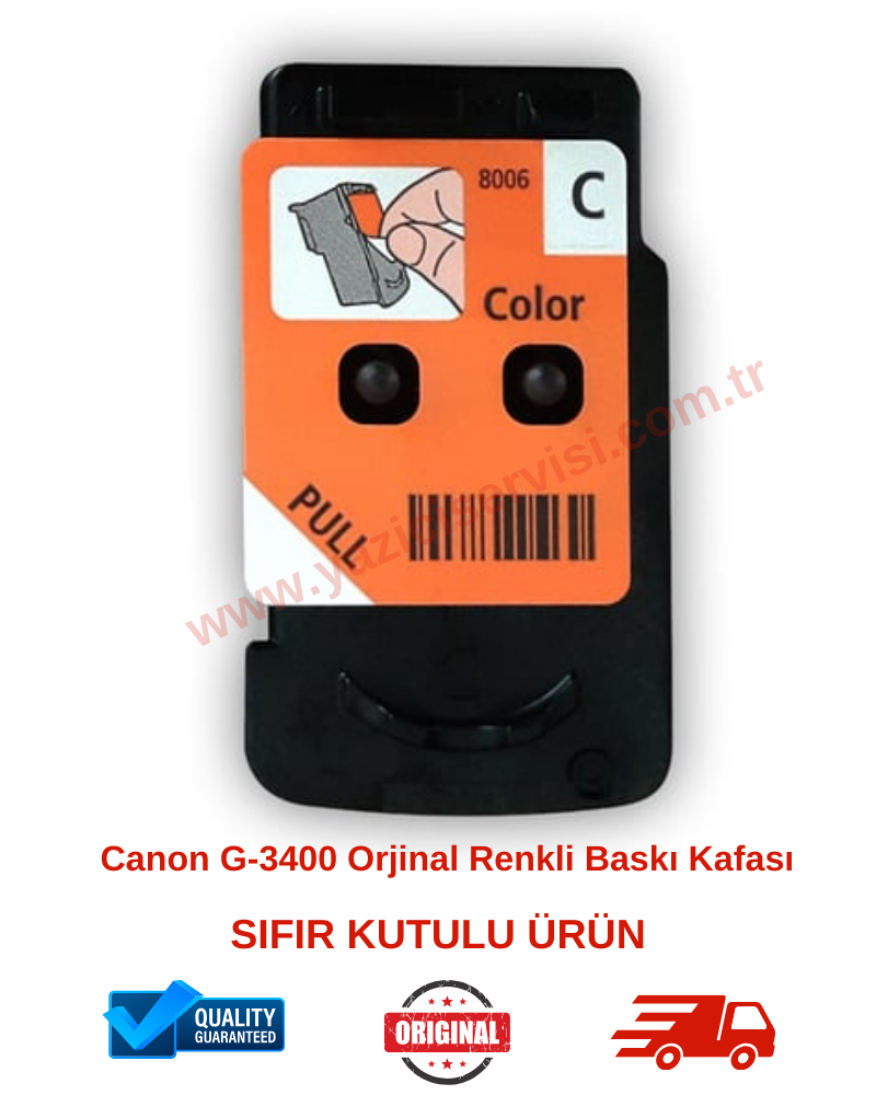 Canon g1400 g2400 g3400 g4400 Renkli Bask Kafas Orjinal
