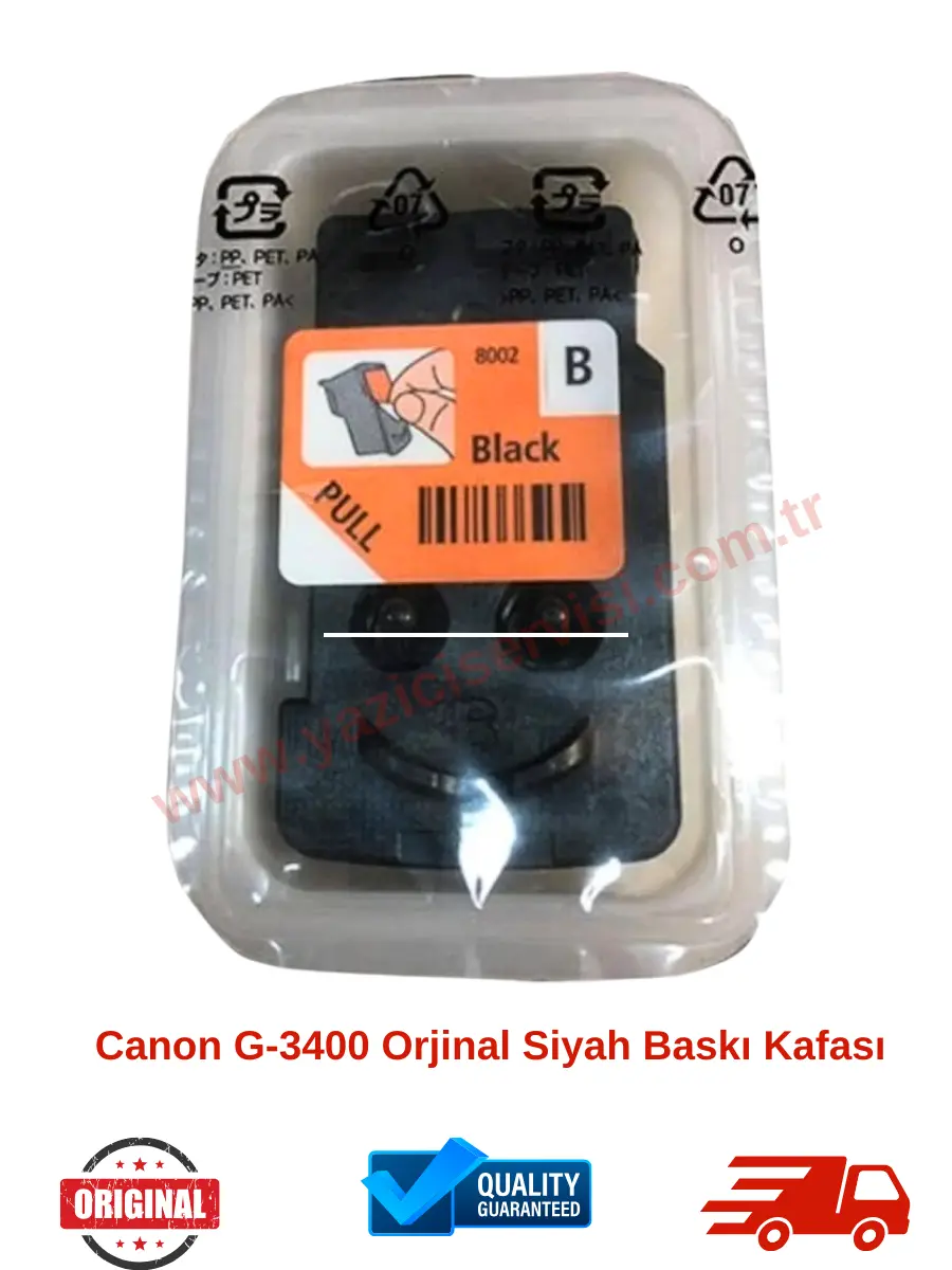 Canon G3400 Siyah Baskı Kafası Orjinal (QY6-8002-000)