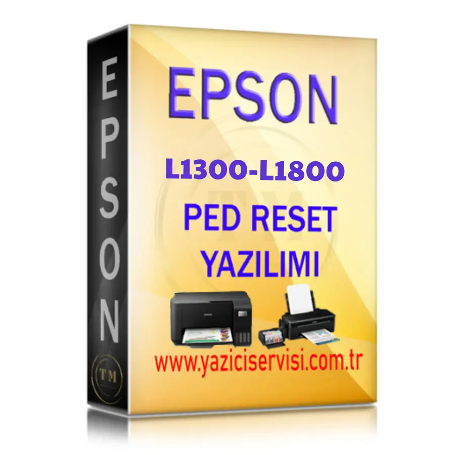 Epson L1300-L1800 mürekkep pedinin kullanım ömrü dolmuştur hatası Çözümü