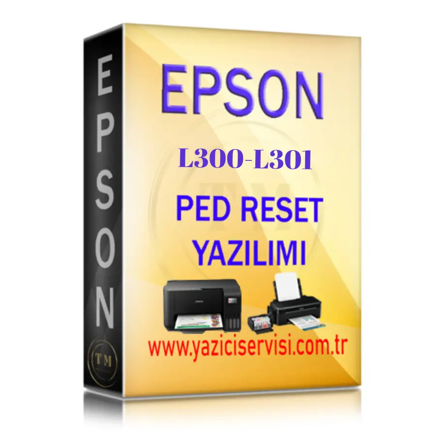 Epson L300-L301 mürekkep pedinin kullanım ömrü dolmuştur hatası Çözümü