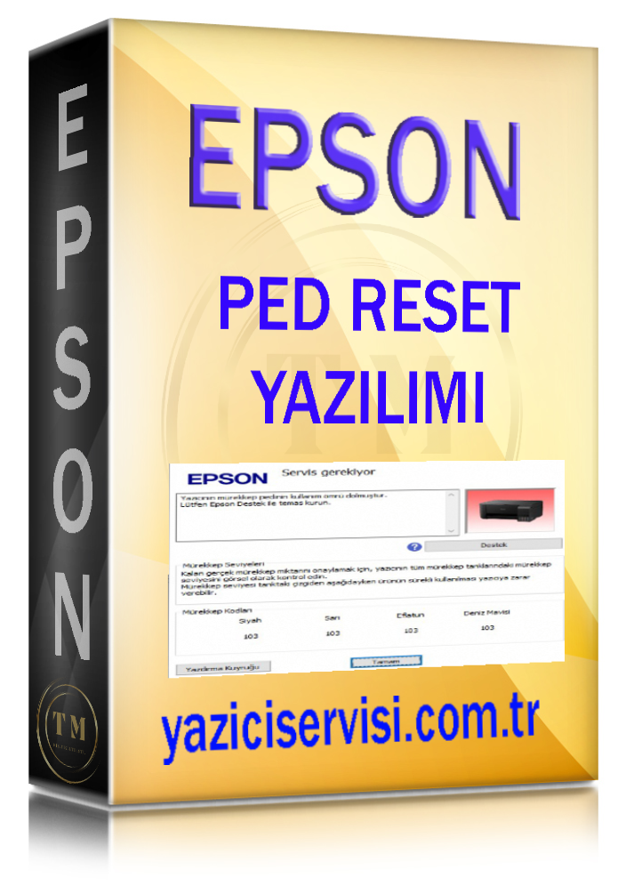 Epson L3250 Yazıcının Mürekkep Pedinin Kullanım Ömrü Dolmuştur Hatası Çözümü