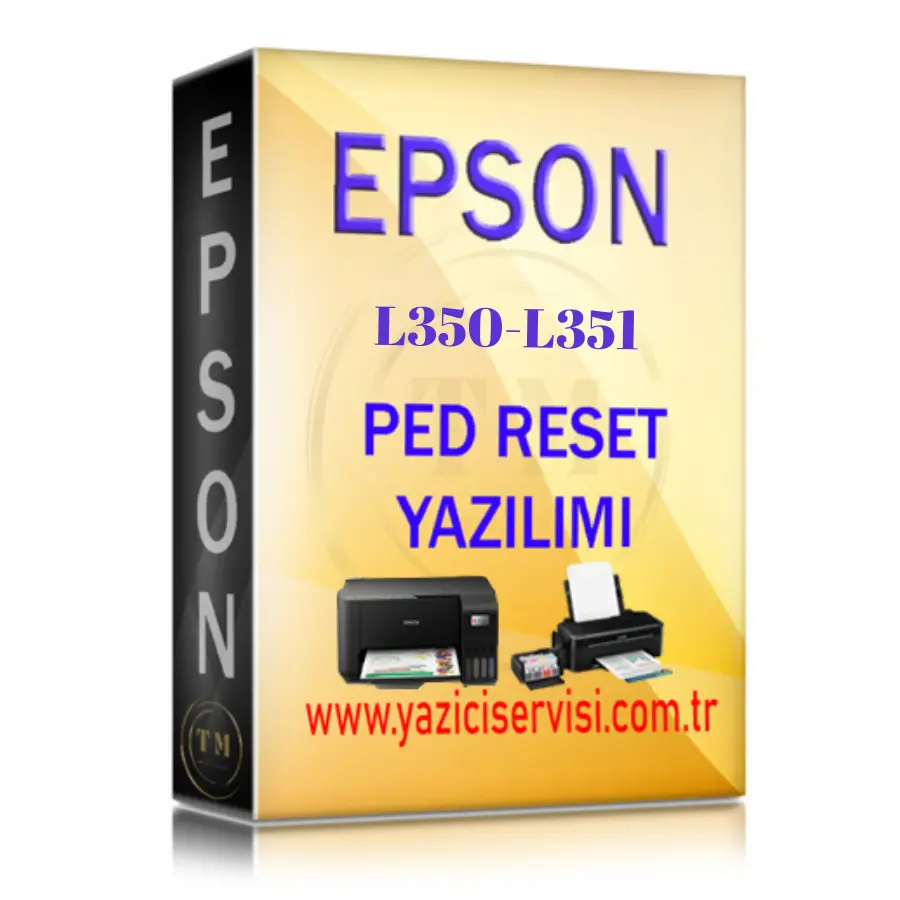 Epson L350-L351 mürekkep pedinin kullanım ömrü dolmuştur hatası Çözümü