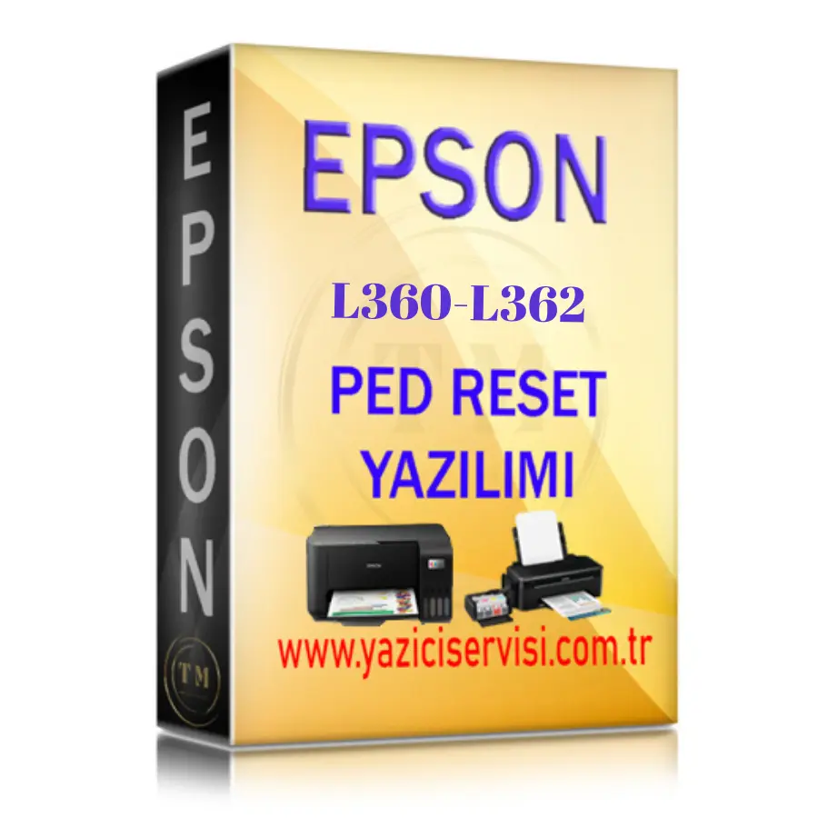 Epson L364-L365-L366 mürekkep pedinin kullanım ömrü dolmuştur hatası Çözümü