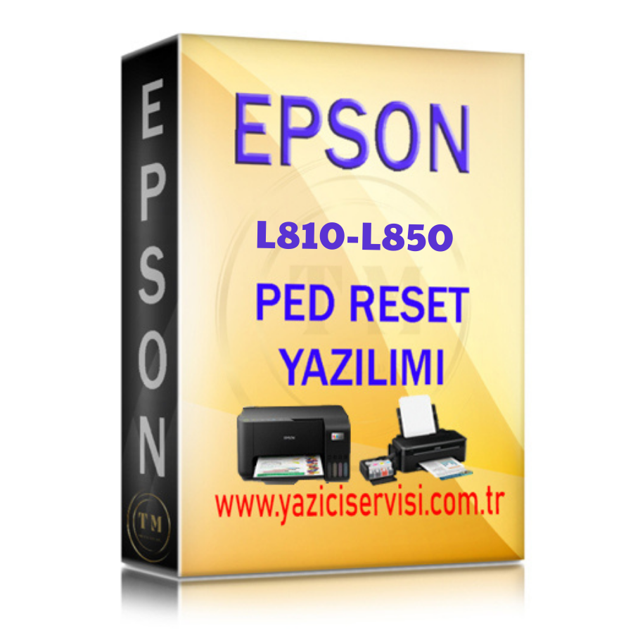 Epson L810-L850 mürekkep pedinin kullanım ömrü dolmuştur hatası Çözümü