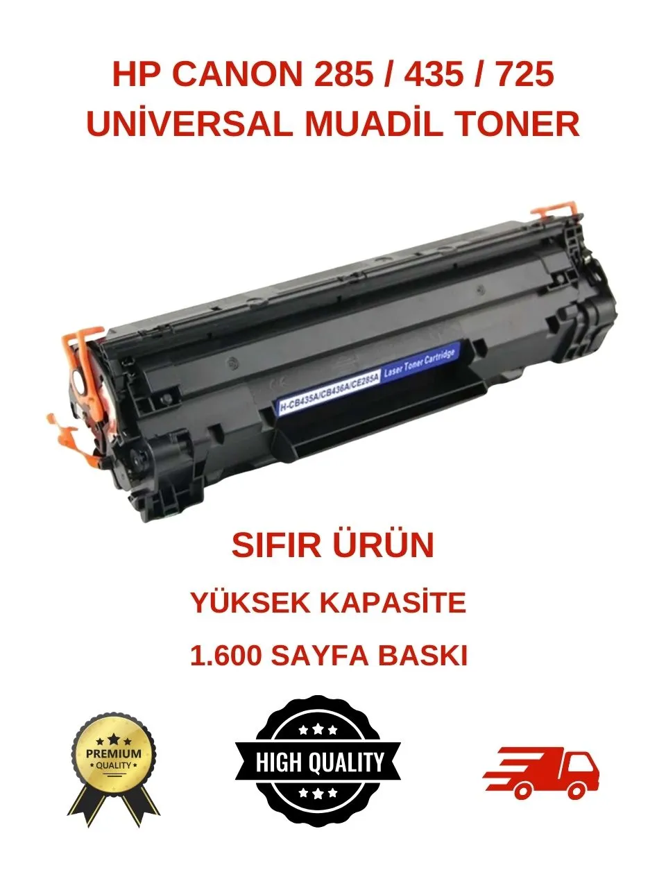 HazırToner-HP 285A Muadil Toner