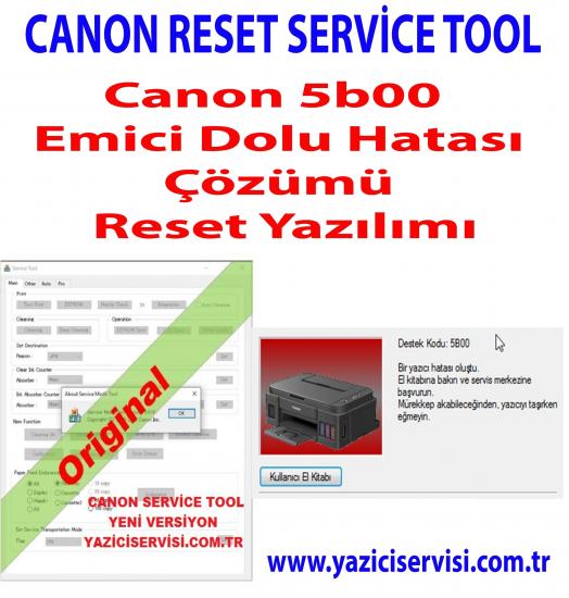 CANON 5B00 HATASI ÇÖZÜMÜ,