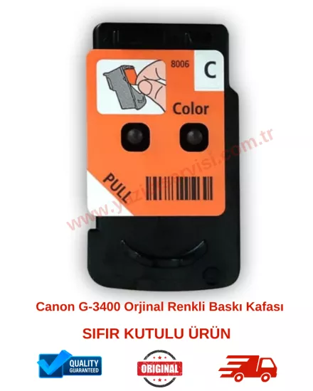 Canon g1400-g2400-g3400-g4400 Renkli Baskı Kafası Orjinal