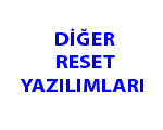 Diğer Yazıcı Reset Yazılımları +90 212 555 57 71